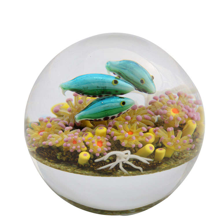 Cathy Richardson Rainbow Fish Paperweight