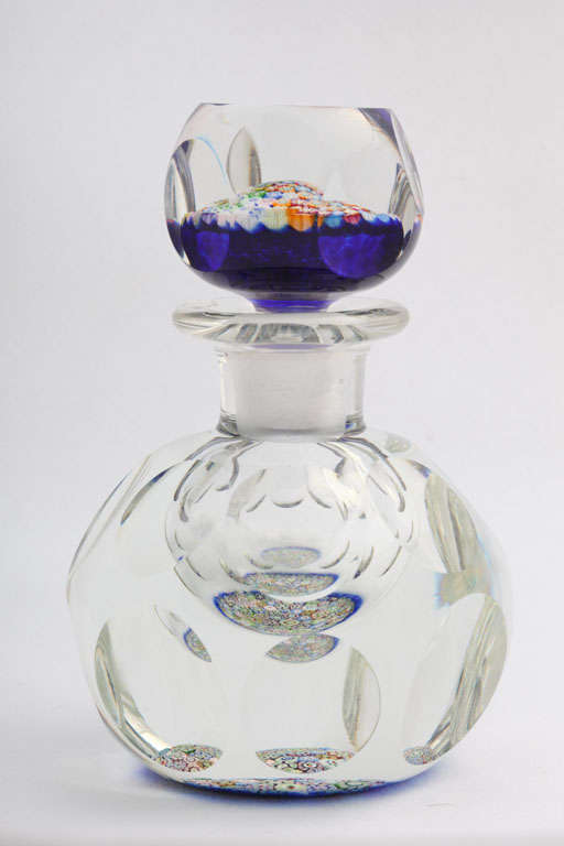 Perthshire Glass Millefiori Inkwell