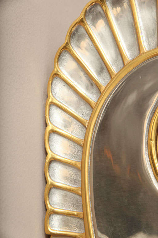One Cast Bronze Art Deco Wall Sconce For Sale at 1stDibs