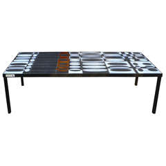 1960s "Galilee" Coffee Table by Roger Capron