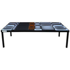 1960s "Galilee" Coffee Table by Roger Capron