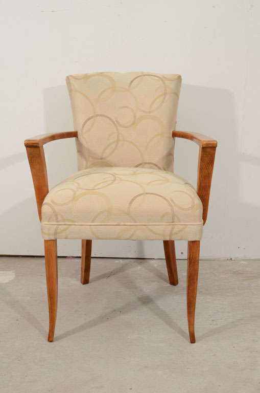 A Set of Six Bridge Chairs In Excellent Condition For Sale In New York, NY