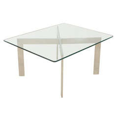 Vintage Barcelona Coffee Table by Mies van der Rohe