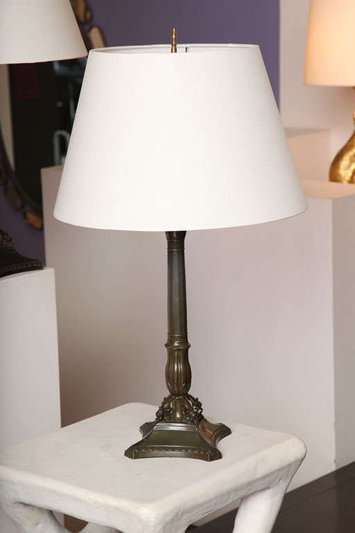 Just Anderson Pair of Bronze Lamps 2