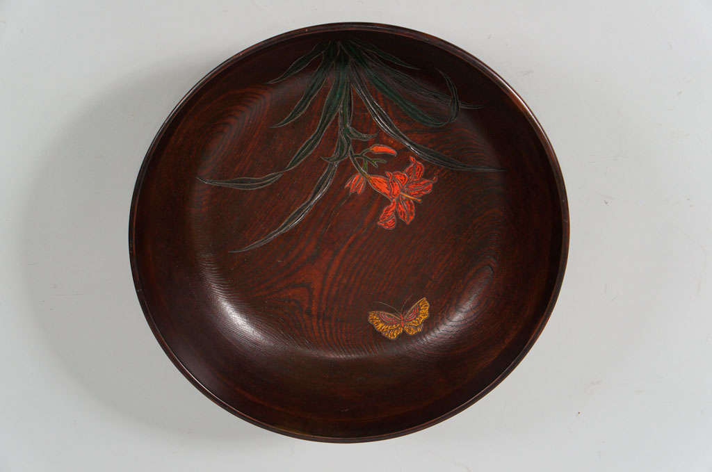 Japanese Lacquer and carved minge bowl.

PICK UP LOCATION:
NAGA NORTH
536 Warren Street
Hudson, NY 12534