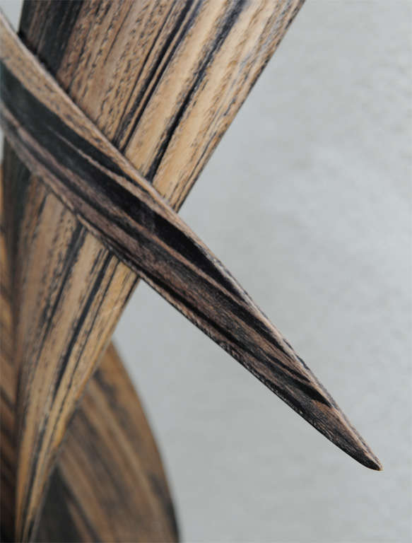 bent wood sculpture