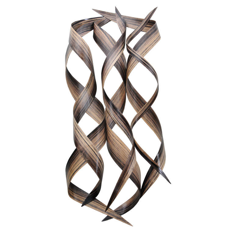 Bentwood Wall Sculpture by Renee Dinauer