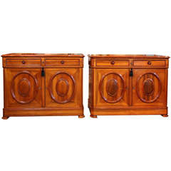 Pair of French Louis Phillippe chests