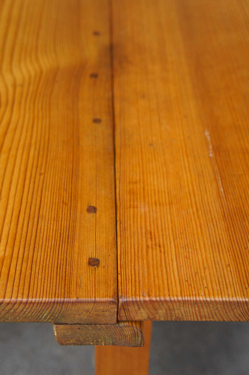 19th Century Swedish Pine Gateleg Table at 1stDibs