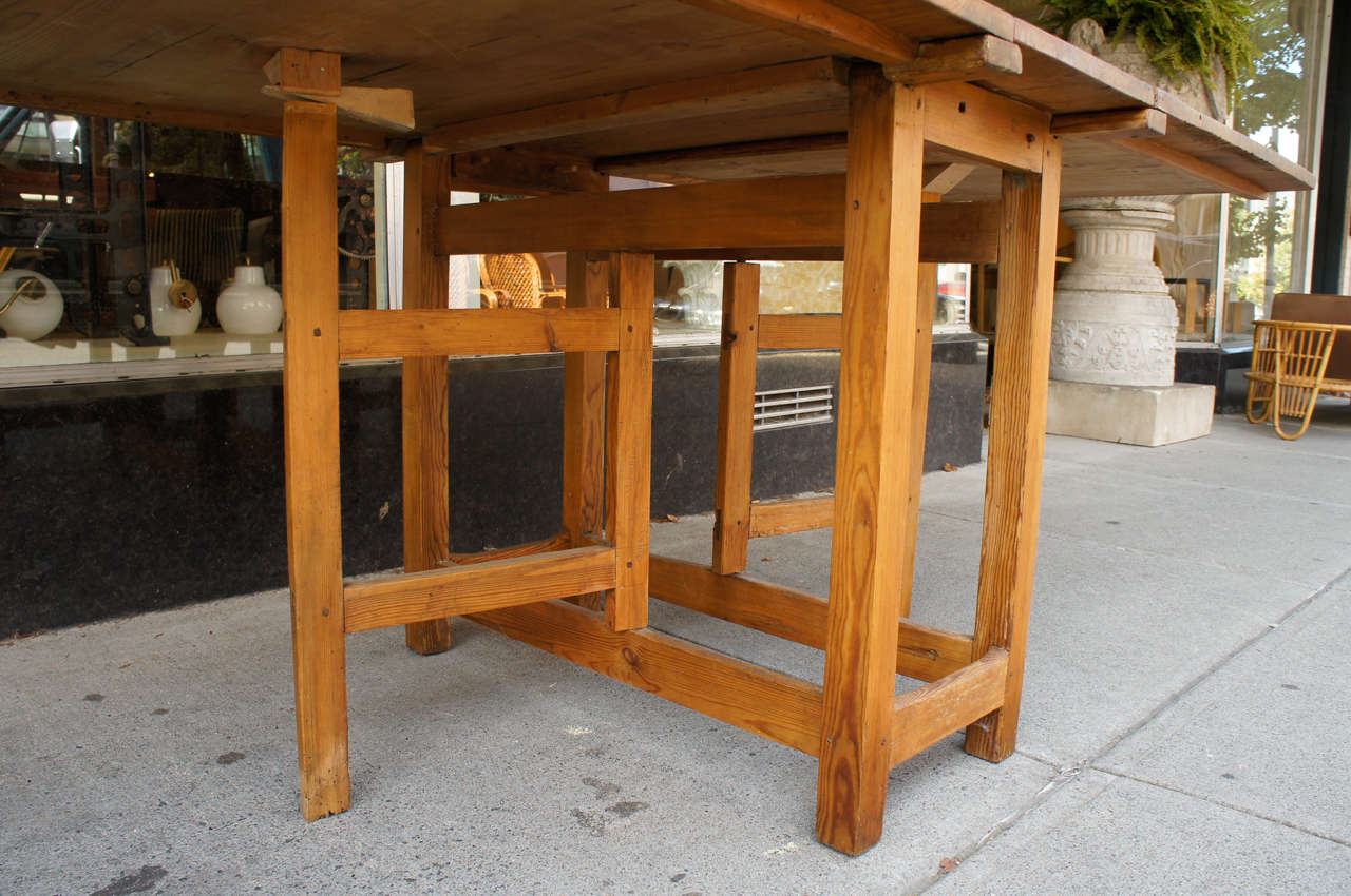 19th Century Swedish Pine Gateleg Table at 1stDibs