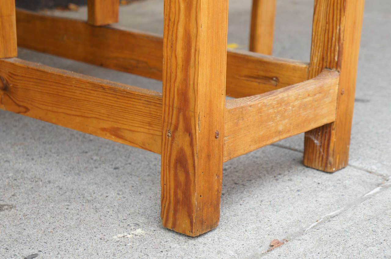 19th Century Swedish Pine Gateleg Table at 1stDibs
