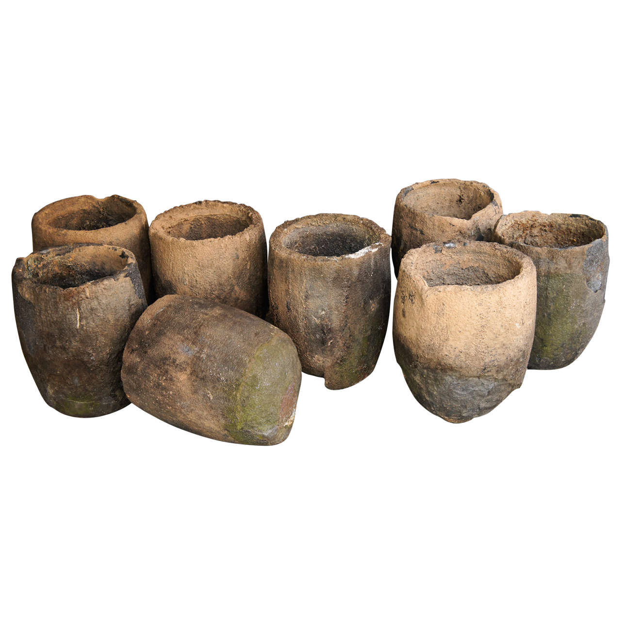 Eight Antique Graphite Crucibles at 1stDibs antique crucible