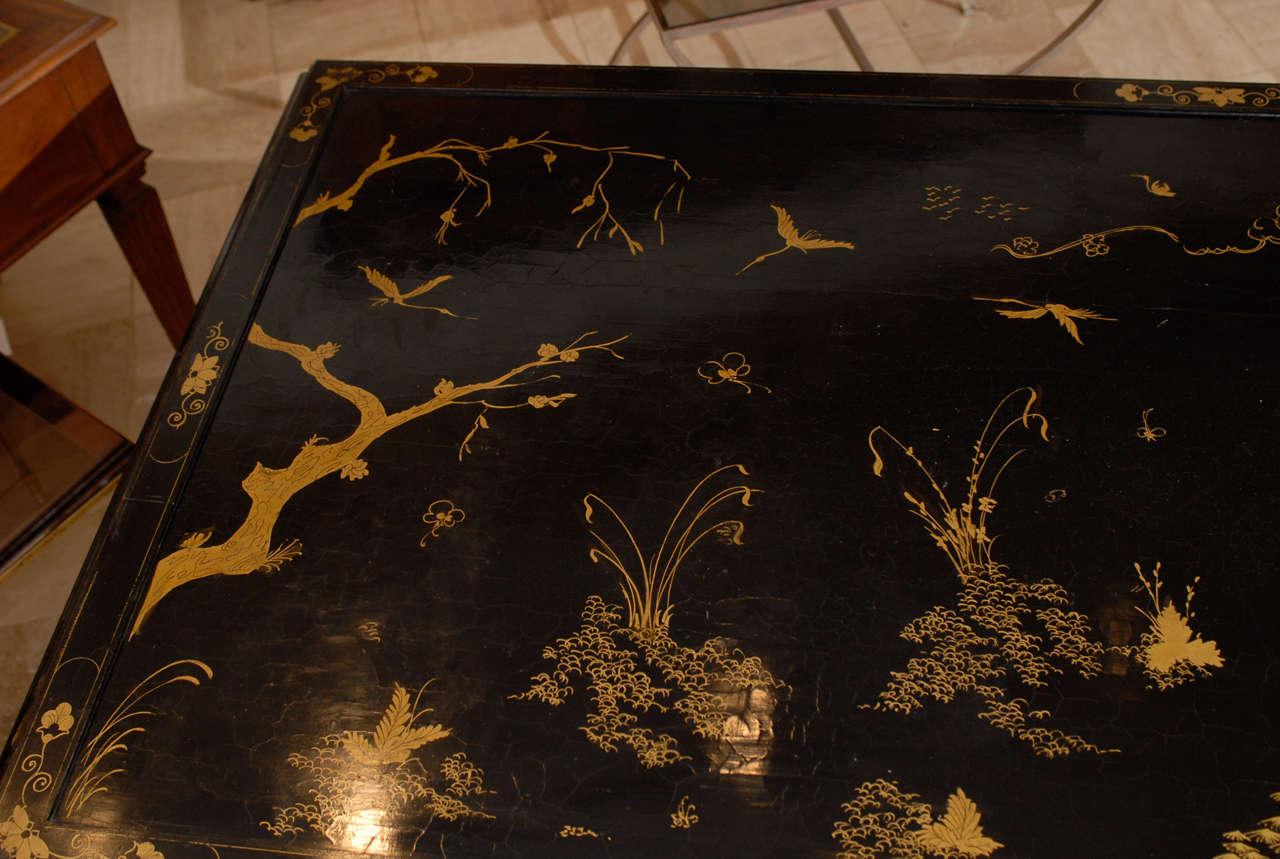 19th Century French Chinoiserie Dining Table 3