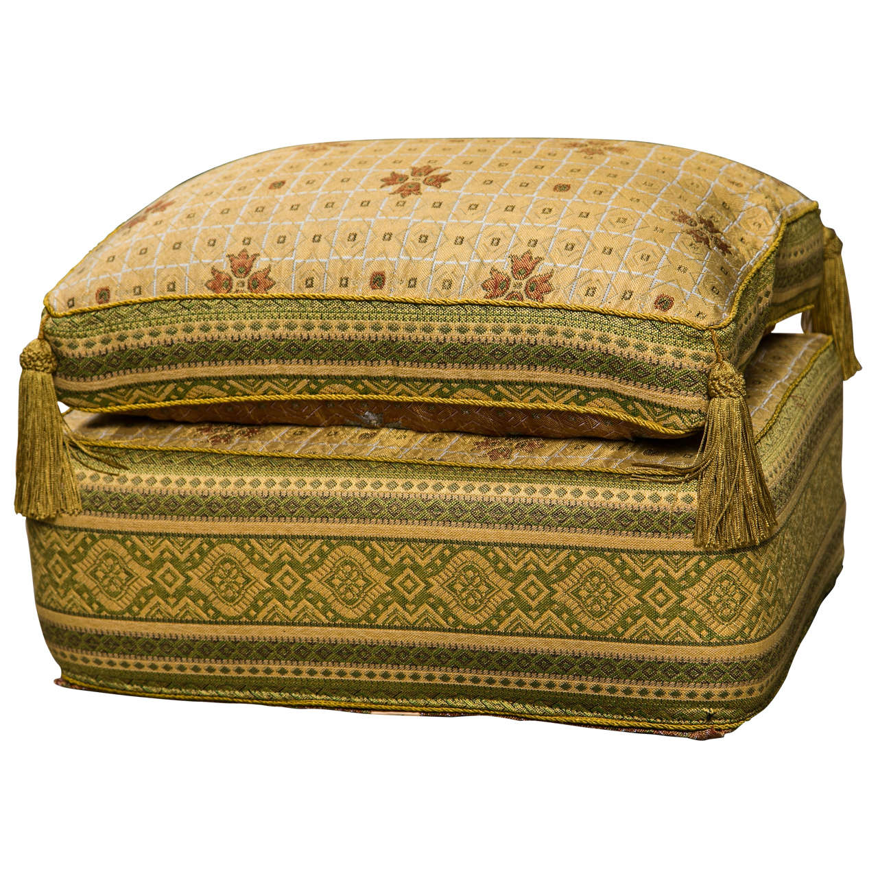 An elegant Ottoman or Poof