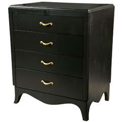 Mid Century Modern Ebonized Dresser