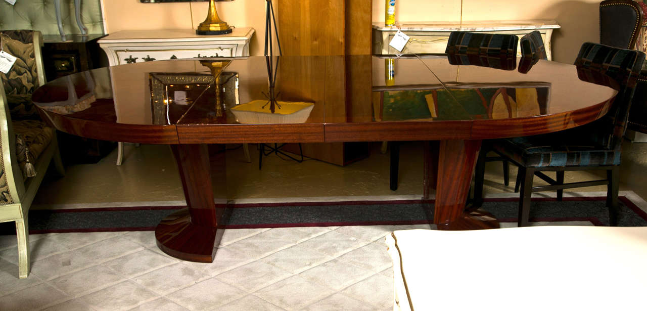 Art Deco Style Rosewood Dining Table 3