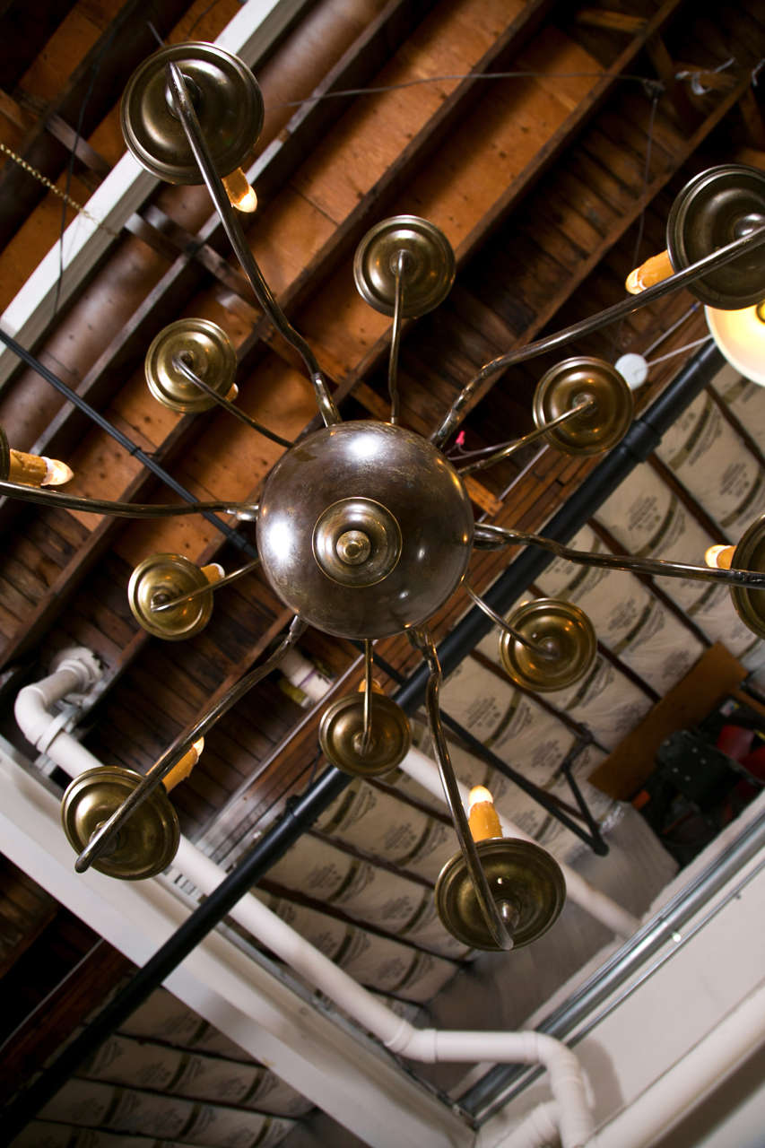 Mid-20th Century Georgian Style Chandelier