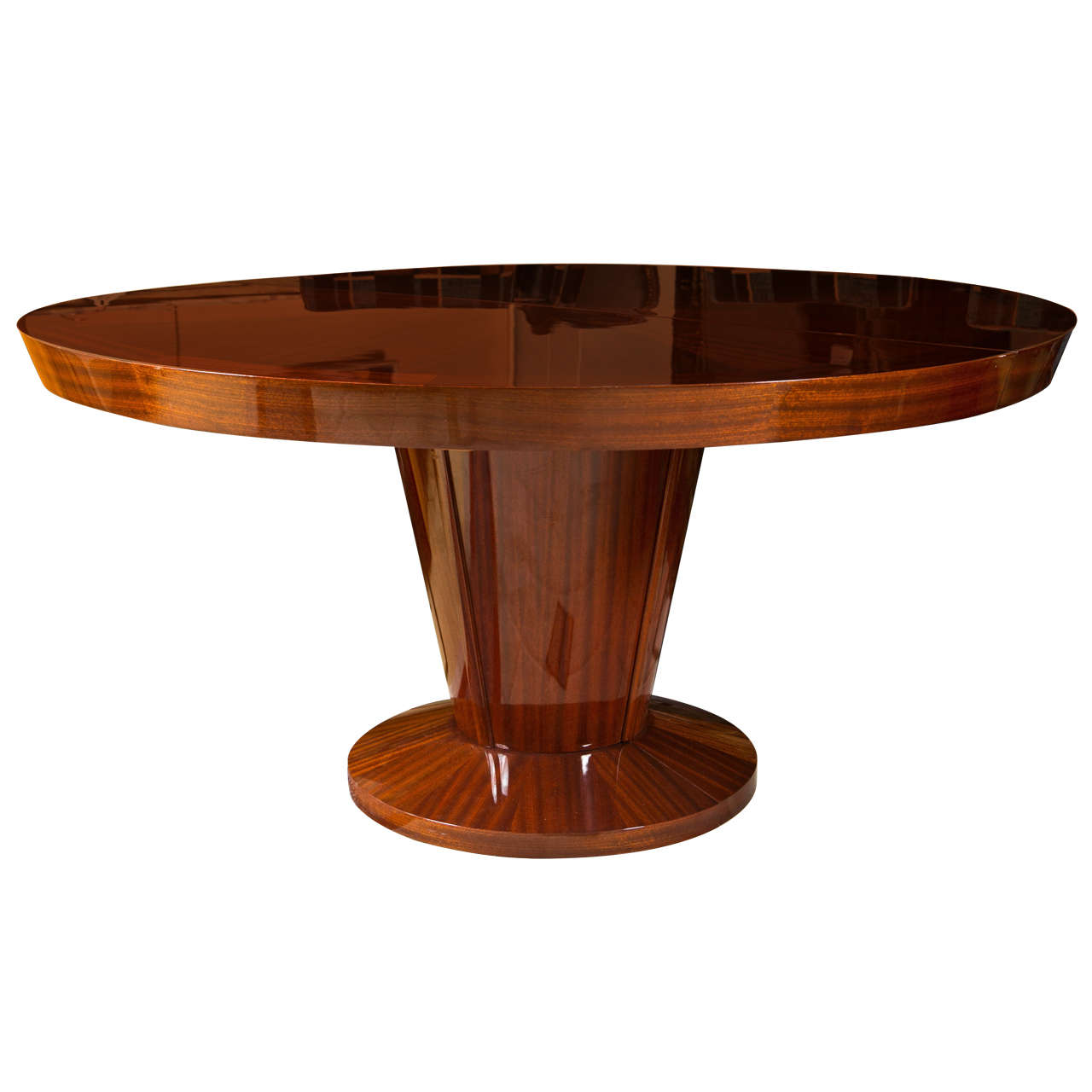 Art Deco Style Rosewood Dining Table at 1stDibs
