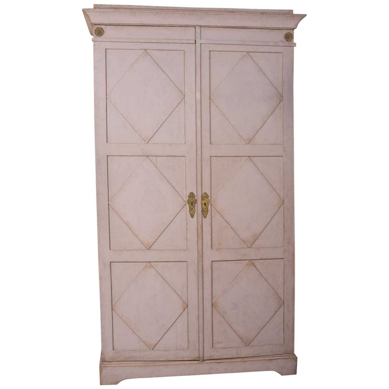 Swedish Directoire Painted Cabinet