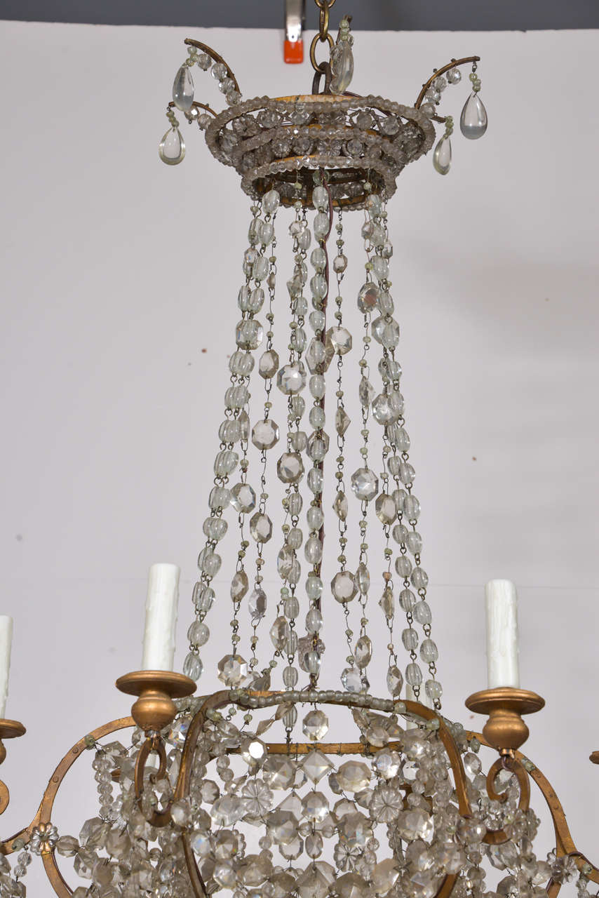 Fabulous French Chandelier In Excellent Condition For Sale In Houston, TX