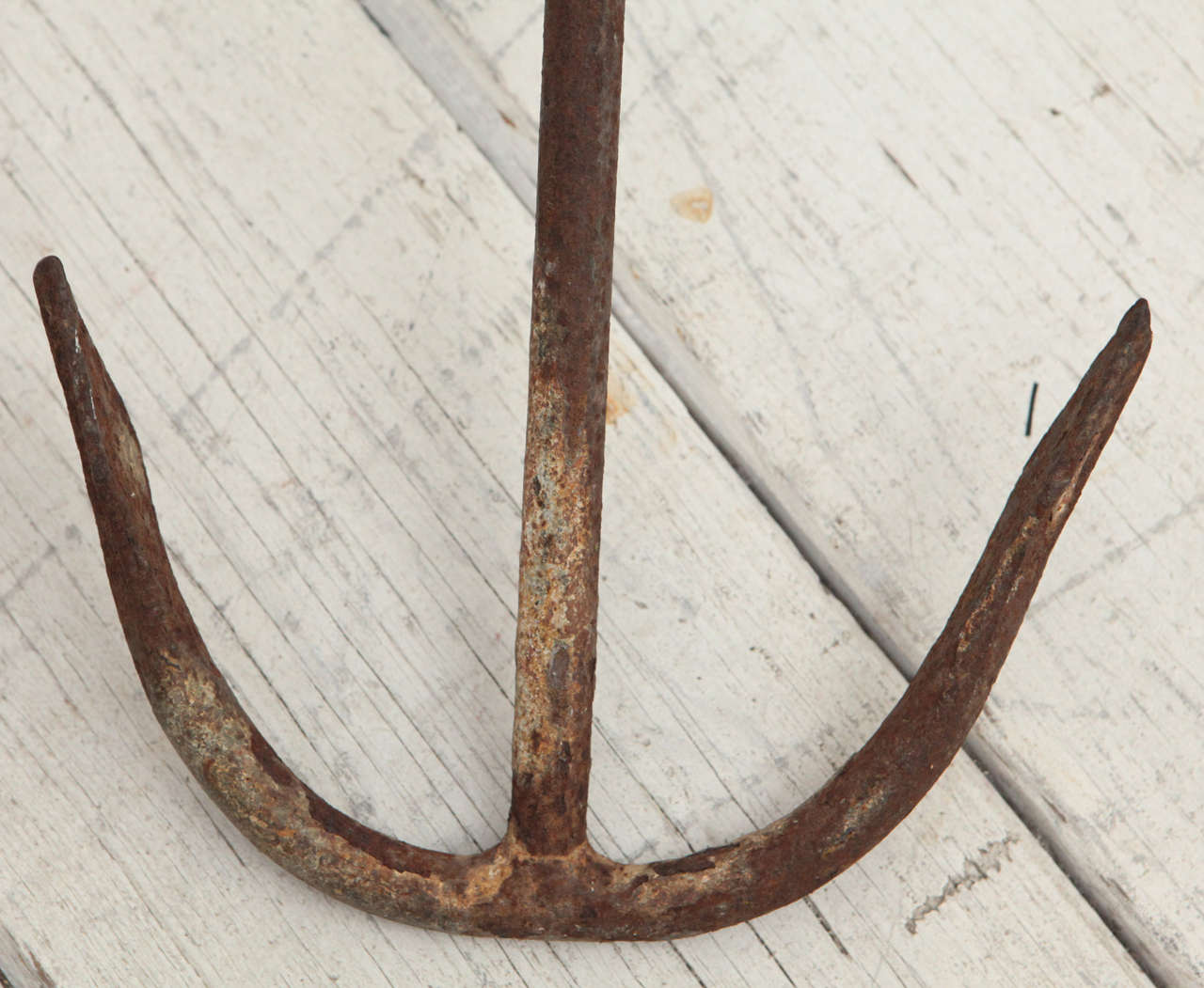 Large Rusted Ship's Anchor 2