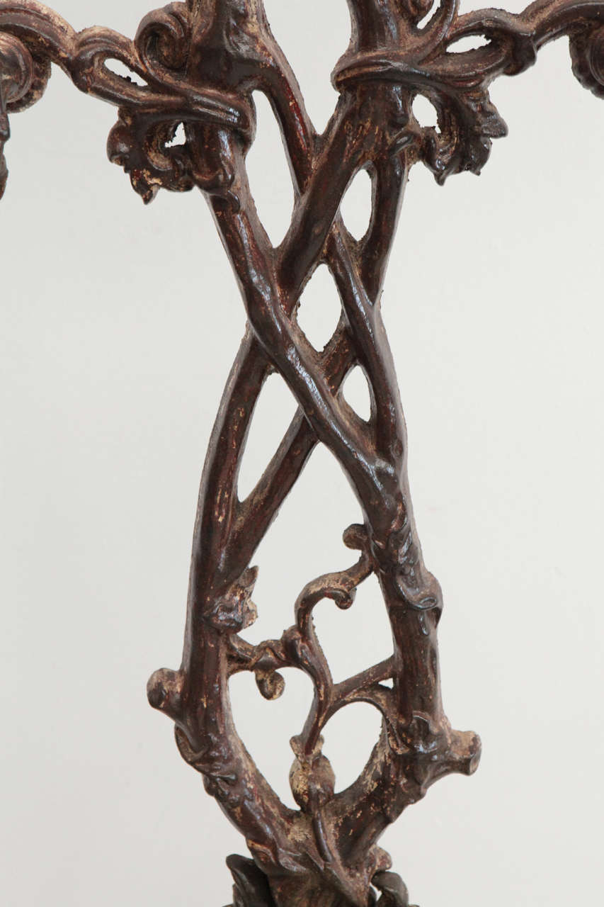 wrought iron coat rack with umbrella stand