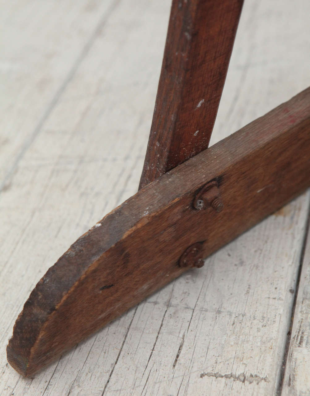 Vintage Wooden Artist's Stool 2