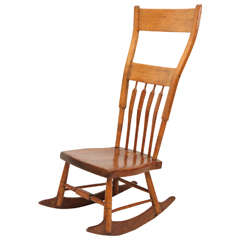 Early American Spindle Back, Shaker Style Rocker
