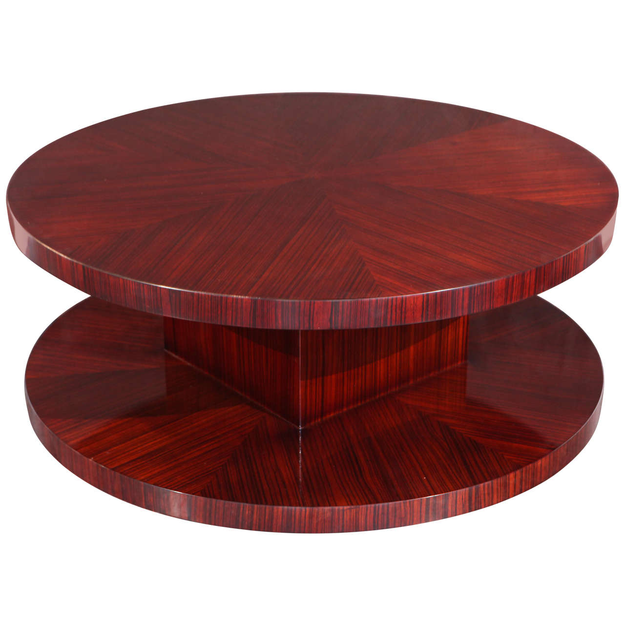 Classic Lazy Susan Coffee Table