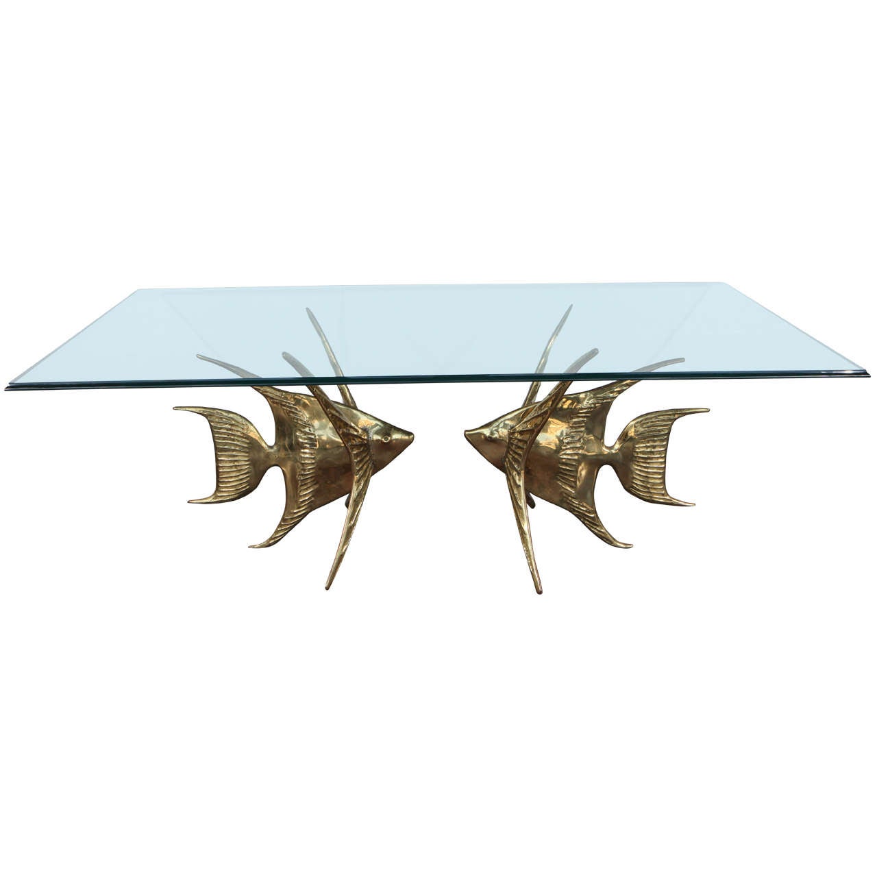 Rare Alain Chervet Fish Table at 1stDibs alain chervet designer, fish
