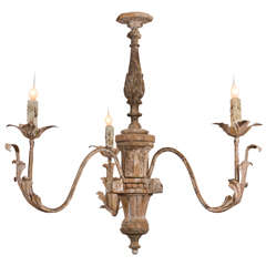 Italian 3 Arm Chandelier