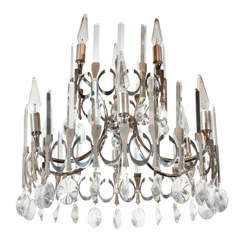 1960s Chandelier by Gaetano Sciolari 10