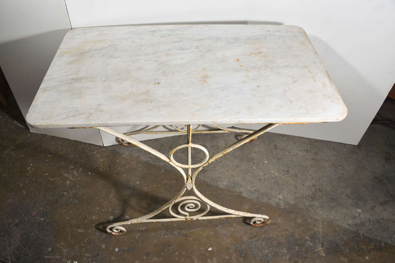 French 19th century pastry table