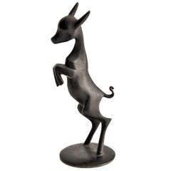 Art Deco Hagenauer Bronze Animal Sculpture