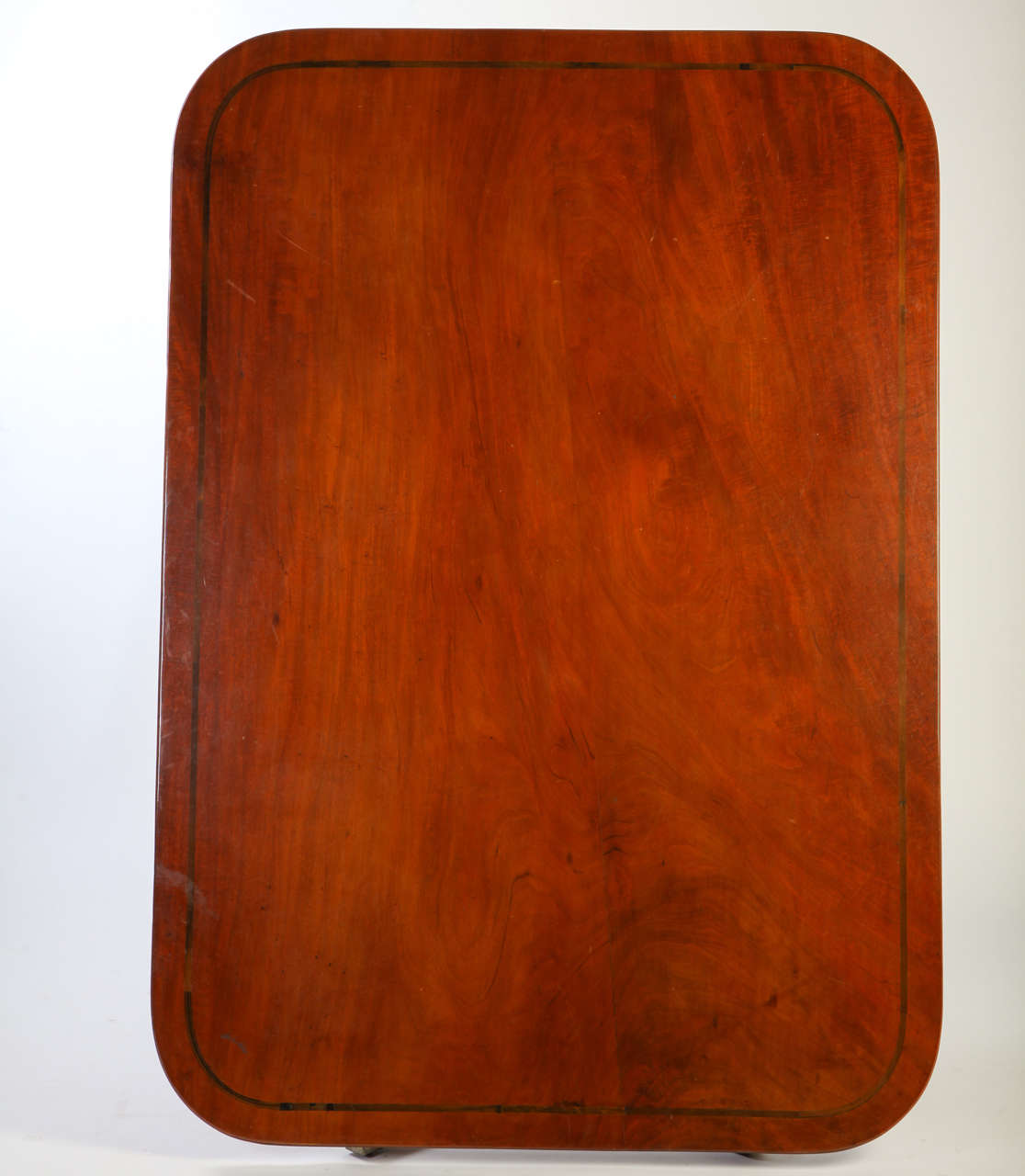 Regency Table à déjeuner en acajou de style Régence anglaise, 19e siècle en vente