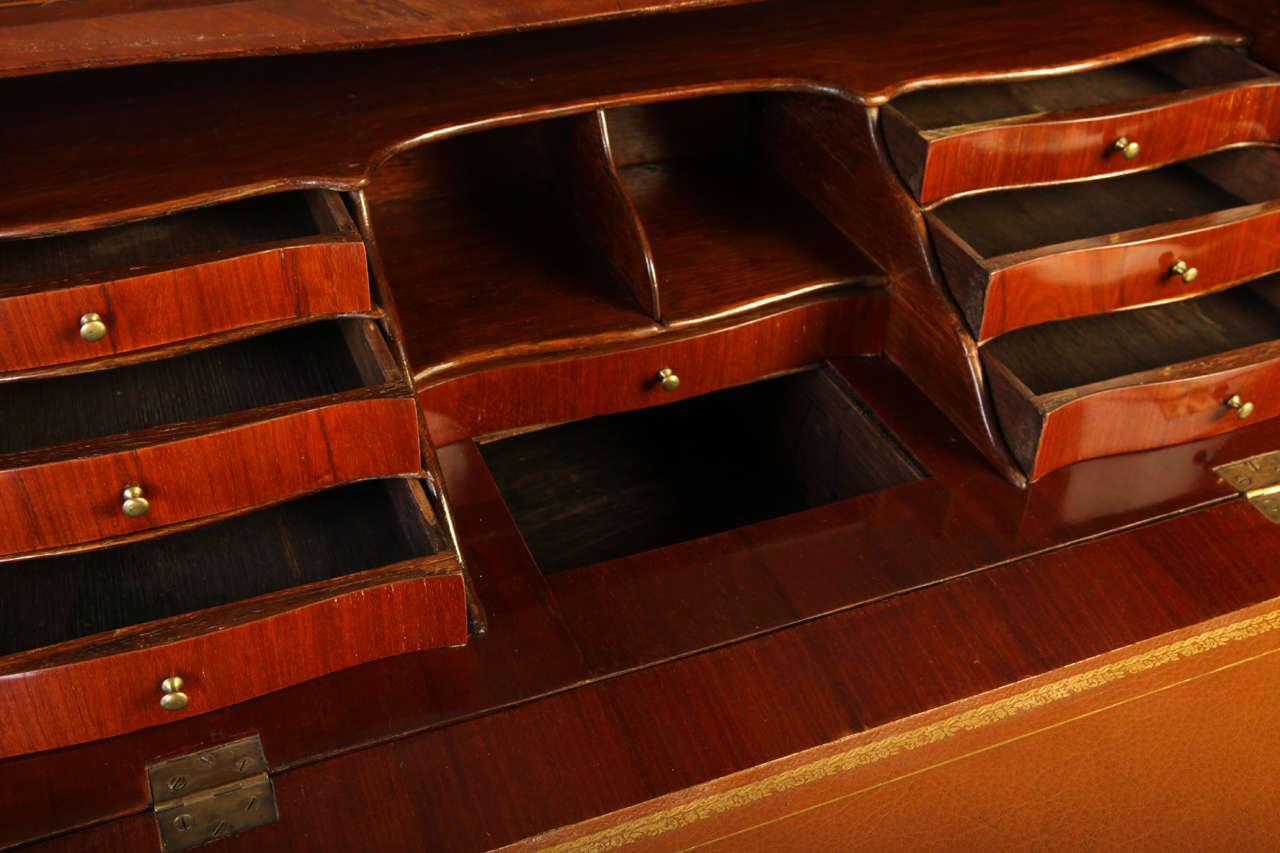 18th Century and Earlier A French    Marqueterie   Bureau De Dame