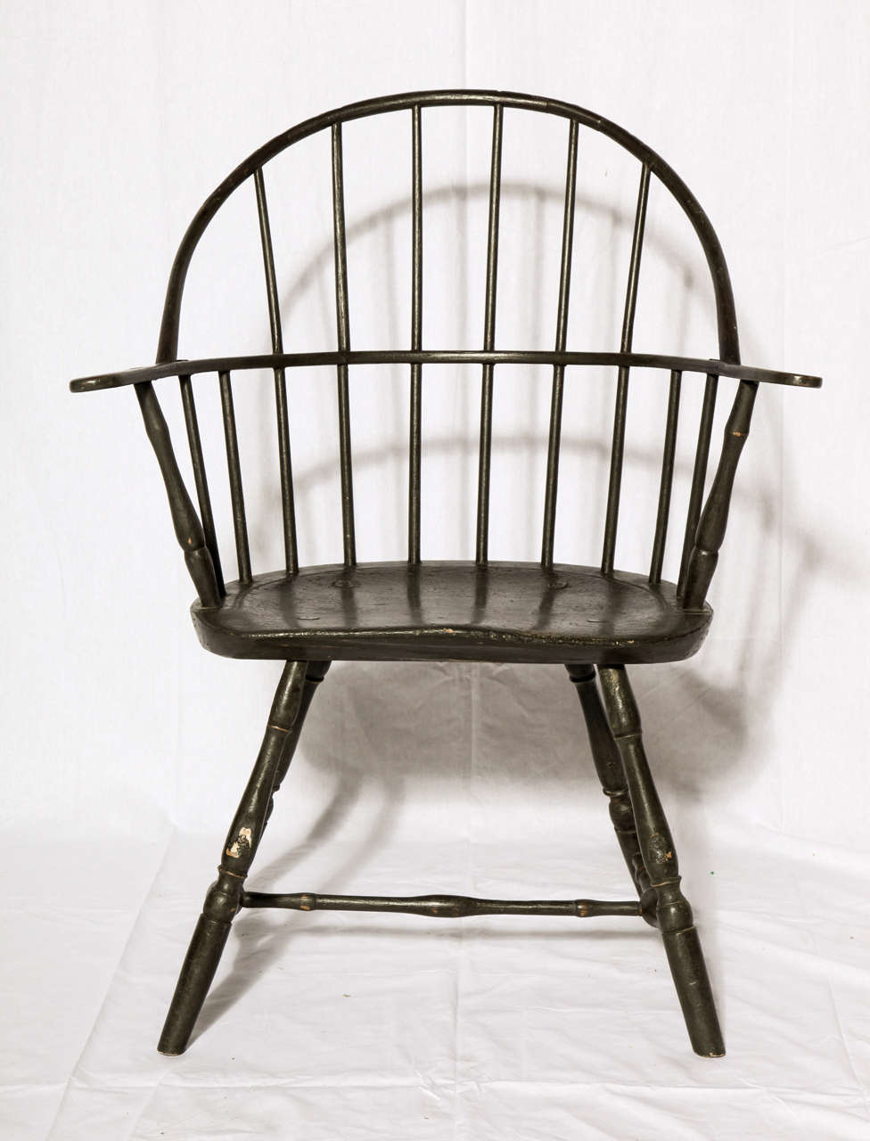 Rare American Painted Windsor Chair