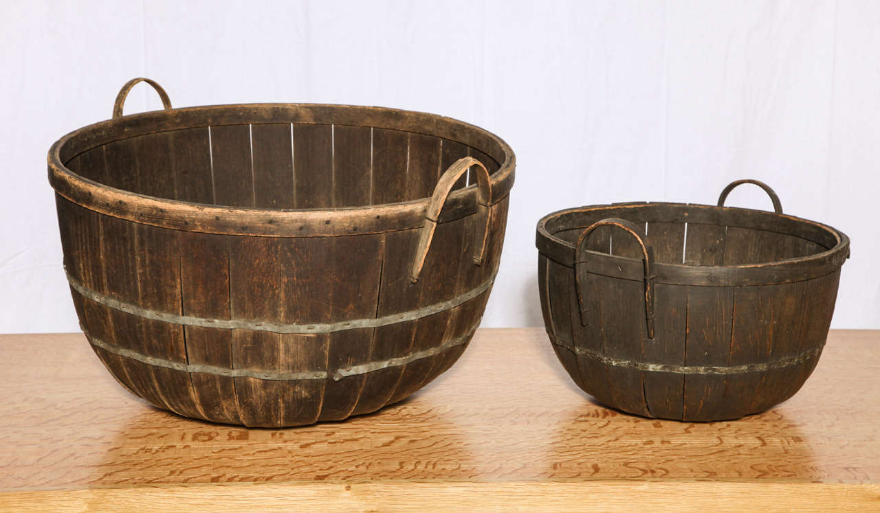 Two Missouri Apple Baskets