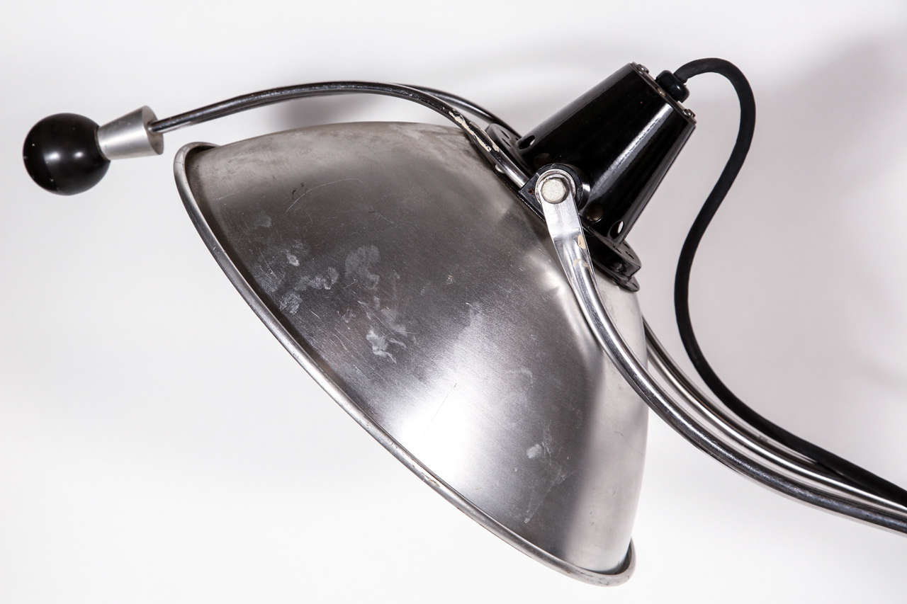 Mid-20th Century 1950s Wilmot Castle Standing Medical Examination Lamp