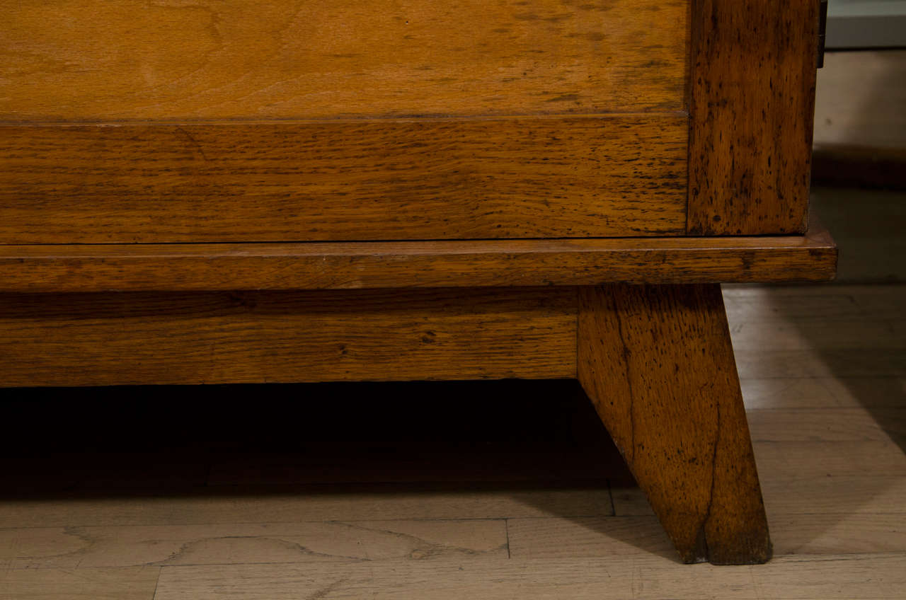 Oak Rustic French Sideboard