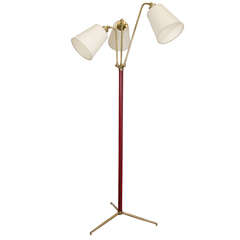 Large Floor Lamp By Jacques Adnet
