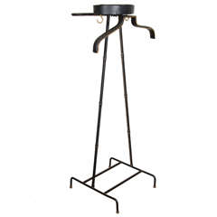 Jacques Adnet Leather Bound Valet Jacques Adnet Leather Bound Valet