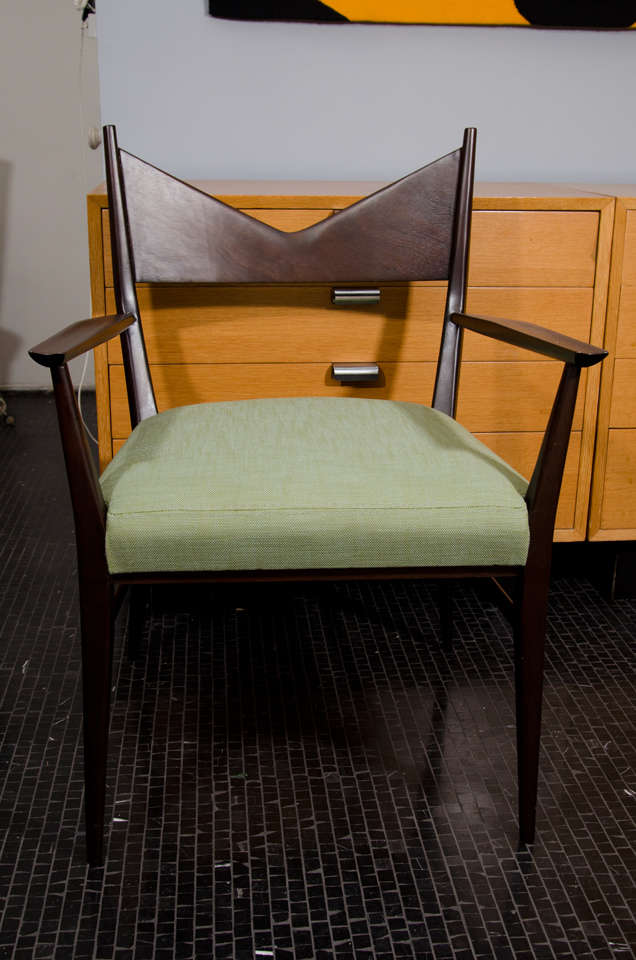 American Paul McCobb single dining/desk chair with arms