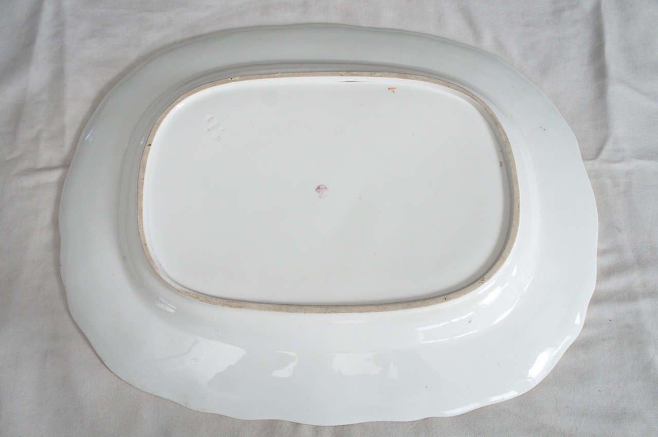 Large Minton Porcelain Platter For Sale 1