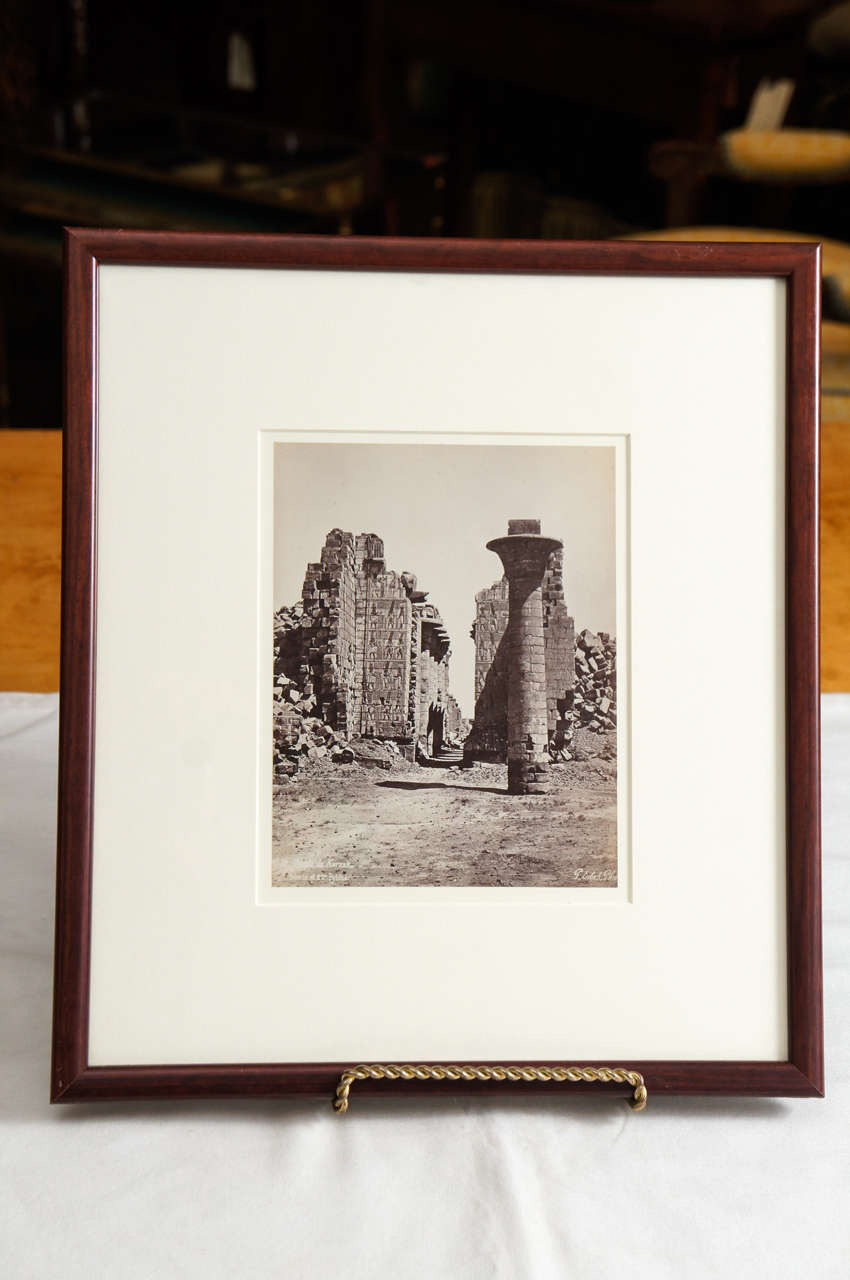 Pascal Sebah, Temple of Karnak, Eqypt
