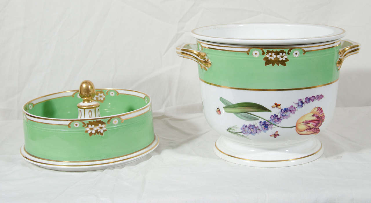 Pair of Derby Apple Green Ice Pails 2