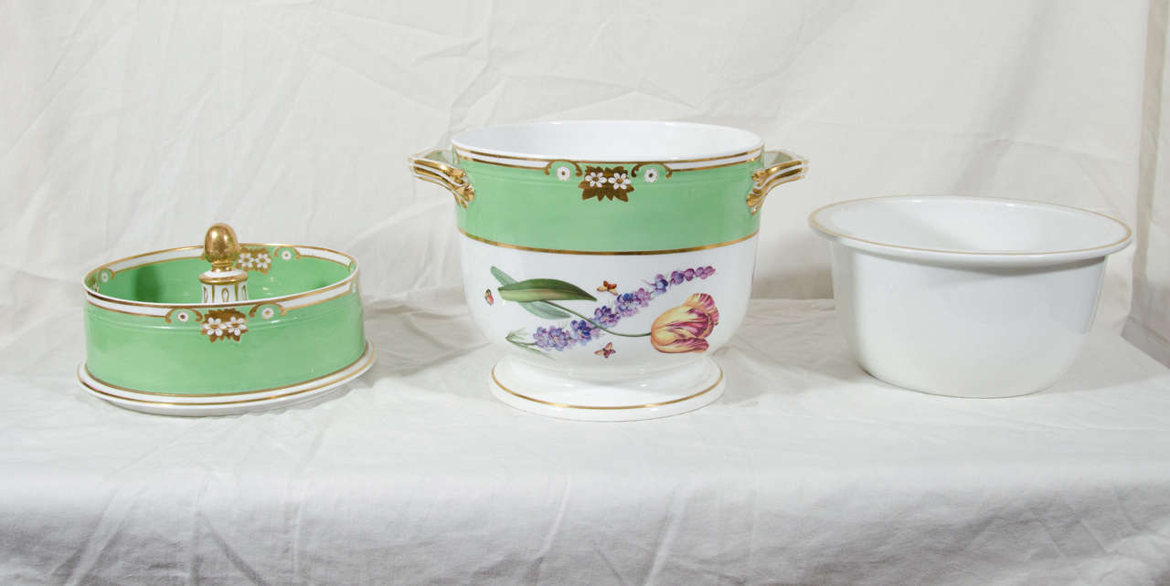 Pair of Derby Apple Green Ice Pails 4