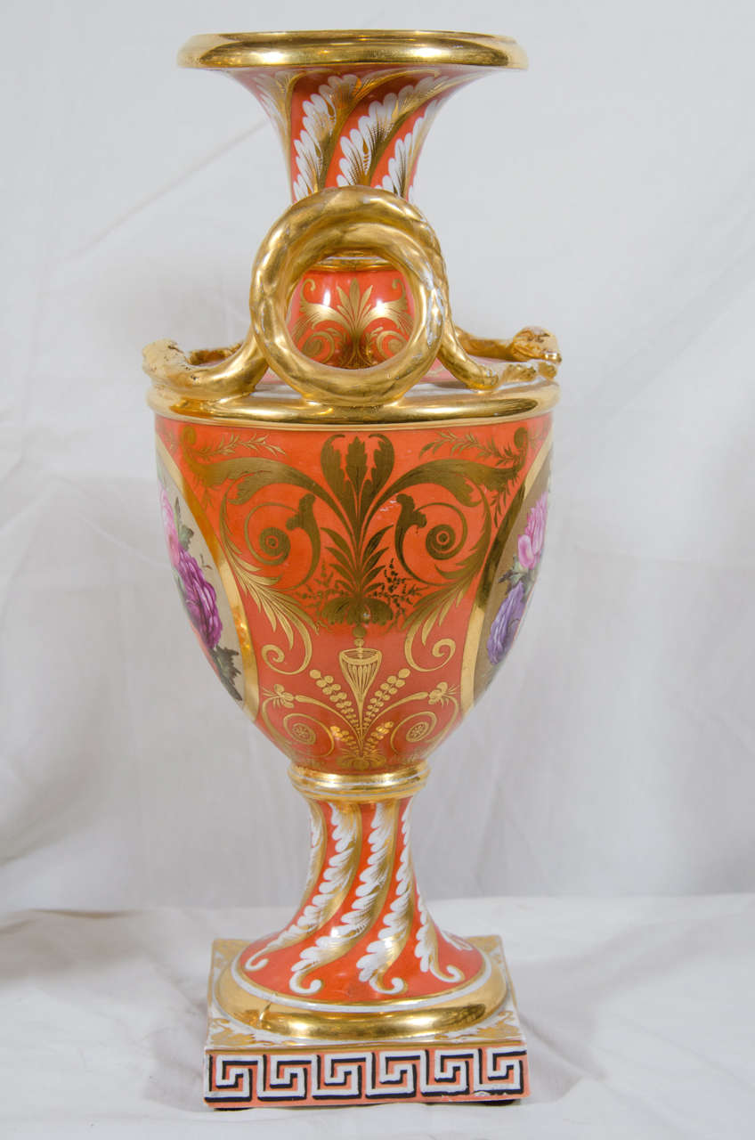 Antique Porcelain Vases by Derby 1