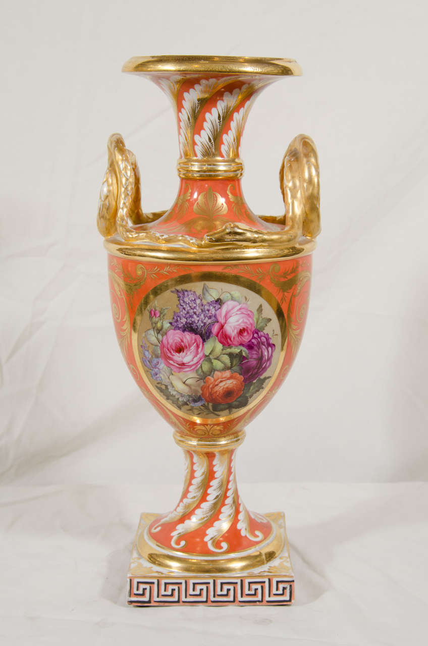 Antique Porcelain Vases by Derby 4