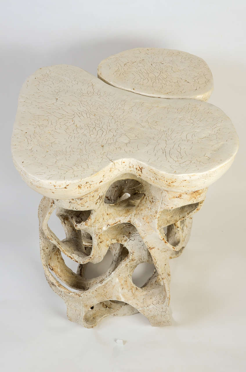 Contemporary Ceramic Side Tables by Agnes Debizet